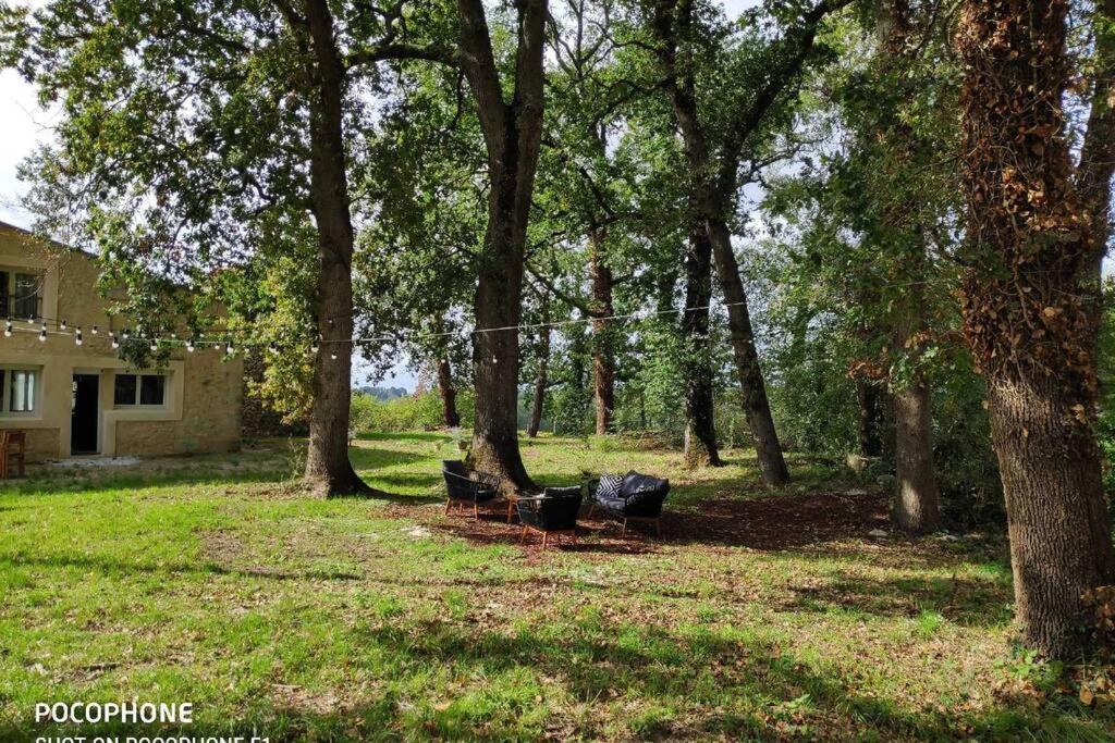 فيلا Moulin De Bigorre Saint-Genès-de-Castillon المظهر الخارجي الصورة